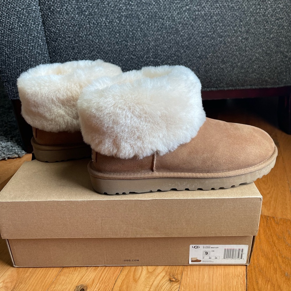 UGGs w/ Classic Mini Fluff